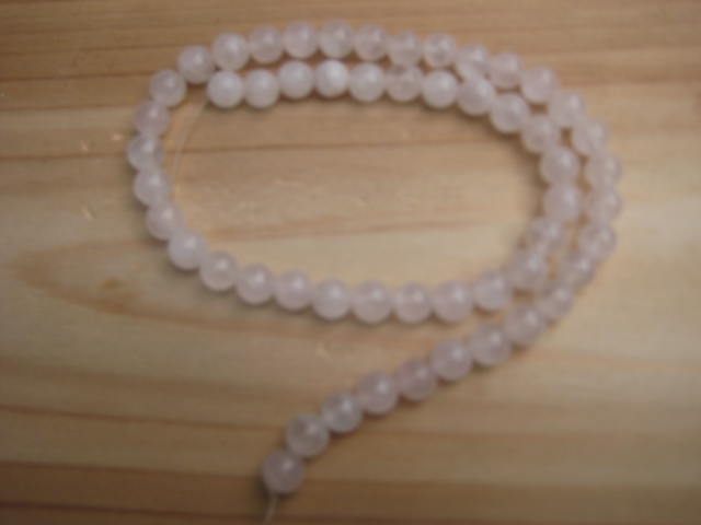 Rose Quartz Beads love, gentleness and emotional healing 3684